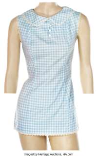 Dawn Wells signature "Mary Ann" costume from Gilligan‘s Island....