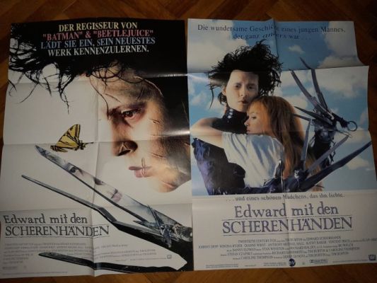 JOHNNY DEPP TIM BURTON - EDWARD SCISSORHANDS - 1990s | Catawiki