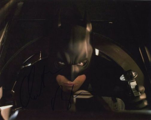 The Dark Knight - Signed by Christian Bale, with Letter of Authenticity - Photo, Autograph | Catawiki