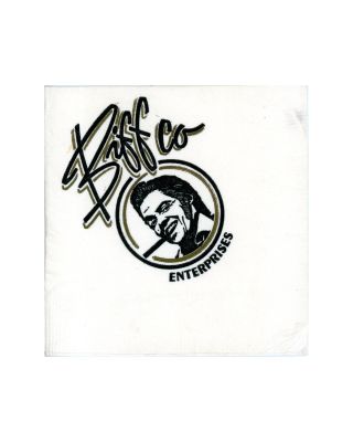 "Back to the Future Part II" Biff Co. Enterprises Napkin | Planet Hollywood Vault