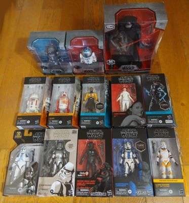Hasbro - Action figure Lot of 13 Action Figures: Star Wars Black Series etc. | Catawiki