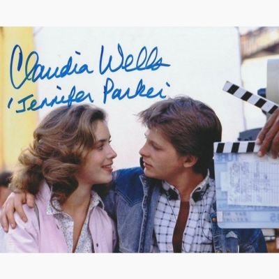 Back to the Future - Signed by Claudia Wells (Jennifer Parker) | Catawiki