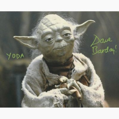 Star Wars - Signed by Dave Barclay (Yoda) | Catawiki