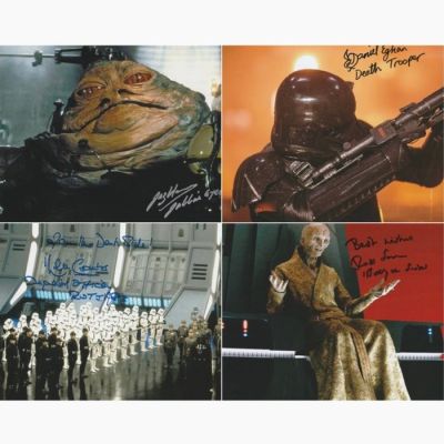 Star Wars - Big Lot of 4 Autographs! | Catawiki