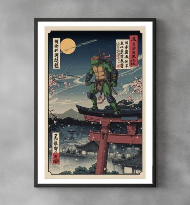 Teenage Mutant Ninja Turtles - The Last Turtle - TMNT the Movie- Pop Art- Signed and Numeroted 6/10 - Sato Hageshi | Catawiki