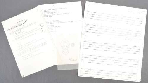 CAPTAIN KREMMEN (KENNY EVERETT) - ORIGINAL SCRIPT & DUBBING NOTES | Auctioneum Ltd