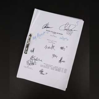 Recipes For Love And Murder (T.V. Series, 2022 -) | Maria Doyle Kennedy’s Cast Autographed Script - Episode 105 ’A Shoe Murder’ | Propstore