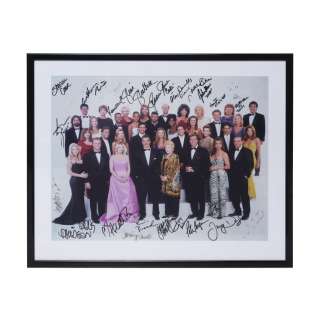 The Young and the Restless - Lot 68 - Framed and Signed 1996 Young and the Restless Cast Photo with 25 Signatures