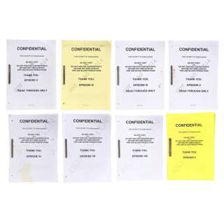 GAME OF THRONES (2011-2019) - Lot 155 - Set of Aidan Gillen‘s Eight Personal Season 1 Scripts