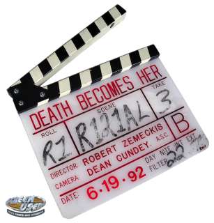 Lot 99 - Original clapperboard from Death Becomes Her