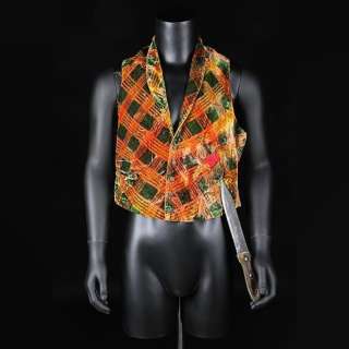 GANGS OF NEW YORK (2002) - Lot 109 - Bill the Butcher‘s (Daniel Day Lewis) Waistcoat and Special Effects Knife