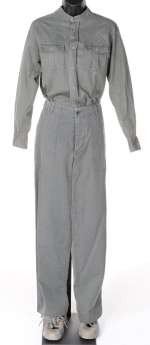 Lot 161 - "Johanna Mason" District 13 civilian ensemble from The Hunger Games: Mockingjay - Part 2.