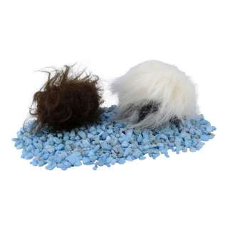 Star Trek: Deep Space Nine (1993-1999) | Michael and Denise Okuda Collection: "Trials and Tribble-ations" Pair of Tribbles with Bag of Quadrotriticale | Propstore