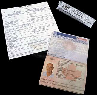 Lost (television) - John Locke’s Canadian Passport (Terry O’Quinn) | ScreenUsed