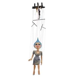 Walton & O’Rourke “Blue Flame Female" Marionette. | Studio Auctions