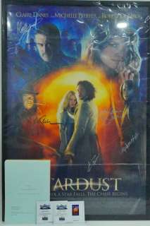 Stardust (2007) Working Script and Cast Signed Poster | GWS Auctions