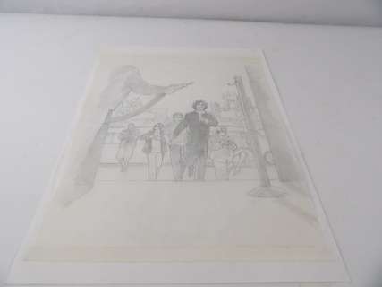 Storyboard Sketch for Tv Series Entourage | Eagles Corps International LLC