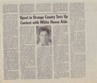 Lot 184 - West Wing prop newspaper