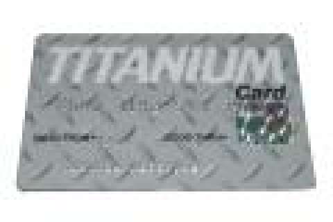 Psych - Lot 1193 - Lassiter‘s Titanium Card