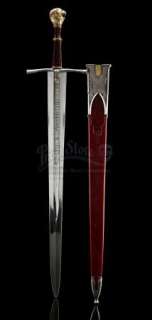 CHRONICLES OF NARNIA, THE: PRINCE CASPIAN (2008) - Lot 75 - Peter‘s (William Moseley) Hero Sword and Scabbard