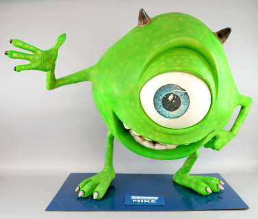 Monsters Inc - A freestanding life size Disney Pixar prop of Mike Wazowski used to promote the… | Ewbank’s