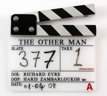 The Other Man (2008) Original Production used clapperboard, film starring Liam Neeson & Antonio… | Ewbank’s