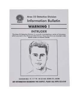 Friends | Joey Tribbiani Warning Bulletin Prop Studio Made Reproduction (A) | Julien’s