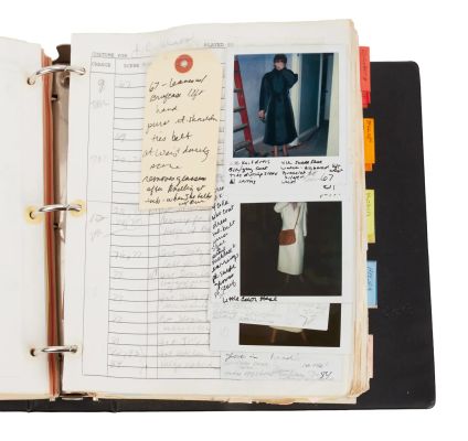 Diane Keaton | Lot #138 - "Baby Boom" Costume Design Production Binder | Julien’s