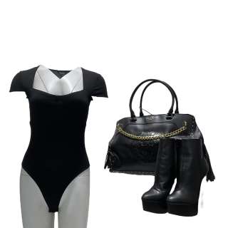 Hustlers Ramona Jennifer Lopez Screen Worn Shirt Purse & Shoes Ch 45 Sc 221 | VIP Fan Auctions