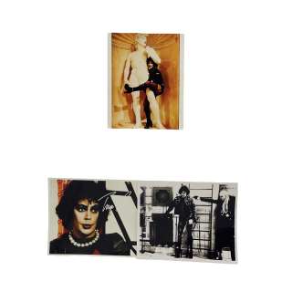 Rocky Horror Picture Show Tim Curry Autographed Picture Set | VIP Fan Auctions