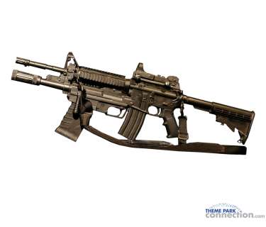 Terminator Salvation 2009 Movie Christian Bale Screen Used Stunt M4A1 Prop Rifle | Theme Park Connection
