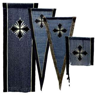 Lot 151 - Vikings Valhalla King Canute Bradley Freegard Screen Used Flag Set - Lot #151 - Vikings Valhalla King Canute Bradley Freegard Screen Used Flag Set: Authentic Auction Item | VIP Fan Auctions