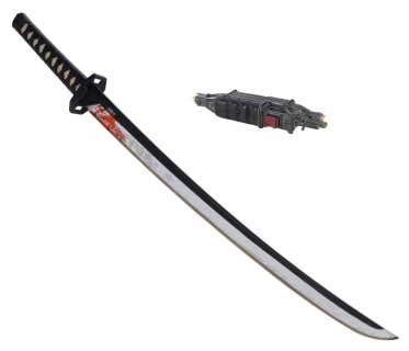 ELYSIUM (2013) - Lot #618 : Agent Kruger‘s (Sharlto Copley) Katana and Light-Up Shield