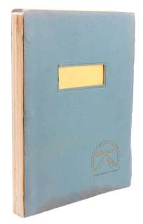 THE GODFATHER PART II (1974) - Lot #655 : James Contner‘s Script