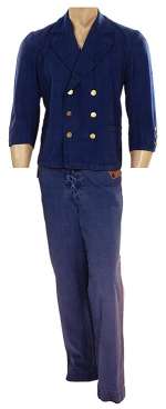 Lot 481 - Kirk Douglas "Ned Land" Nautilus costume from 20,000 Leagues Under the Sea.