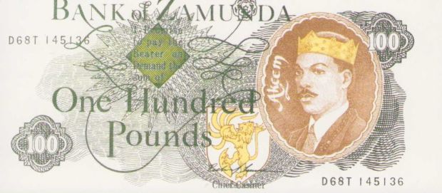 Coming to America prop bank note | Piece of the Past