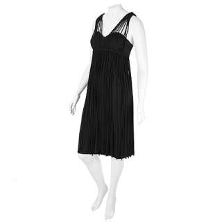 MAD MEN - Betty Francis (January Jones) Black Crepe Dress with Fringe