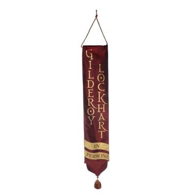 HARRY POTTER AND THE CHAMBER OF SECRETS (2002) - Lot #709 : Gilderoy Lockhart‘s (Kenneth Branagh) Bookshop Banner