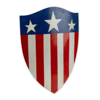 Lot #87 - Captain America: The First Avenger (2011) - Original USO Stunt Shield