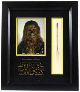 Star Wars: A New Hope (1977) - A Chewbacca Hair Display. This incredibly rare Chewbacca hair is… | Ewbank’s