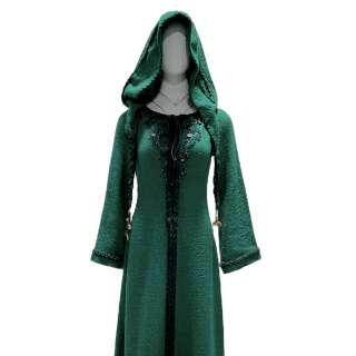 Lot #163: Vikings Ingrid Lucy Martin Screen Worn Long Sleeve Dress W/ Hood Ep 613: Authentic Auction Item | VIP Fan Auctions | VIP Fan Auctions