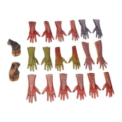 DOCTOR WHO (TV SERIES, 2023-2025) - Lot #305 : Collection of Interstellar Song Contest Creature Hands