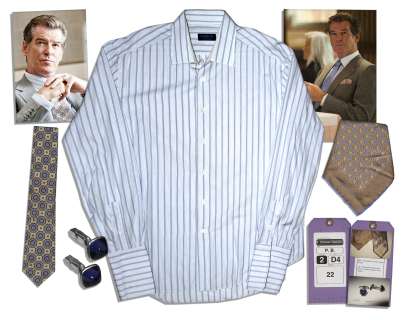 Pierce Brosnan Screen-Worn Outfit From ’’Remember Me’’ | Nate Sanders