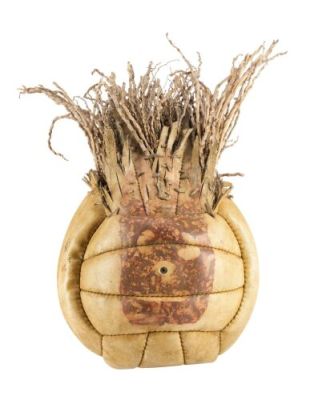 CAST AWAY (2000) - Lot #95 : Chuck Noland‘s (Tom Hanks) Screen-Matched Wilson Volleyball