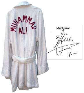 Will Smith Screen-Worn ’’Muhammad Ali’’ Robe From ’’Ali’’ -- With LOA From Will Smith, Calling His Part ’’...the role of a lifetime...’’ | Nate Sanders