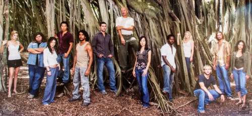 LOST Foam Core Season Two Cast in Jungle Photo | Blacksparrow