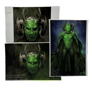 Scream Queens (2015-2016) Green Meanie Graphics Set | VIP Fan Auctions