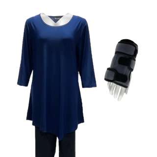 Lot ? - American Fiction Receptionist’s Becki Dennis Shirt, Pants & Wrist Barce | VIP Fan Auctions