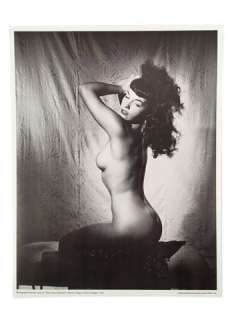 Lot 400 - Bettie Page "Looking Back" From The Bunny Yeager "Betty Page Collection Black & White Photo