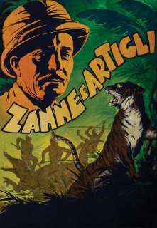 Fang and Claw vintage original Italian poster art by Anselmo Ballester. | Profiles in History